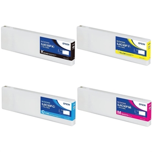 Set completo di cartucce d'inchiostro per Epson ColorWorks C7500 Glossy.